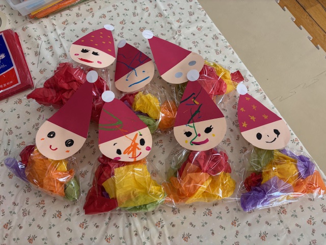 サンタクロースを作ったよ